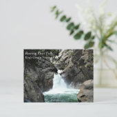 ローアリングリバー秋、キングズキャニオン、CAポストカード ポストカード (スタンド正面)