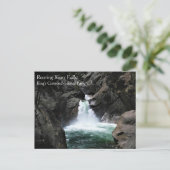 ローアリングリバー秋、キングズキャニオン、CAポストカード ポストカード (スタンド正面)