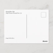 ローアリングリバー秋、キングズキャニオン、CAポストカード ポストカード (裏面)