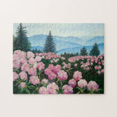 ローアンマウンテンシャクドンドロンオイル塗装プリント ジグソーパズル (横)