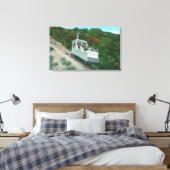 ローインクライン山ケーブルカーのビュー キャンバスプリント (インサイチュ (寝室))