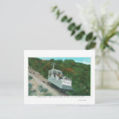 ローインクライン山ケーブルカーのビュー ポストカード (スタンド正面)