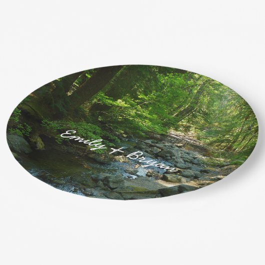 ローイングウォータークリークアットホテルレイニエ山国立公園 ペーパープレート (アングル)