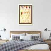 ローイングカレッジクルーズ・アンド・オール キャンバスプリント (インサイチュ (寝室))