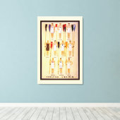 ローイングカレッジクルーズ・アンド・オール キャンバスプリント (インサイチュ (ウッドフロア))