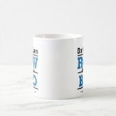 ローイングクルーのローワーDo You Even Row Bro コーヒーマグカップ (中央)