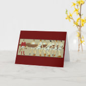 ローイングクルーバイペンフィールドファインアートゲイ カード (黄色い花)