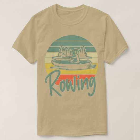 ローイングサマーバケーションレトロ2022 Tシャツ (デザイン正面)