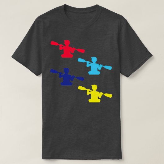 ローイングシャツレトロスタイル Tシャツ (デザイン正面)