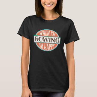 ローイングスポーツクルー競技用ローワーギフトティー Tシャツ