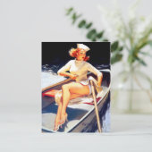 ローイングピンアップ ポストカード (スタンド正面)