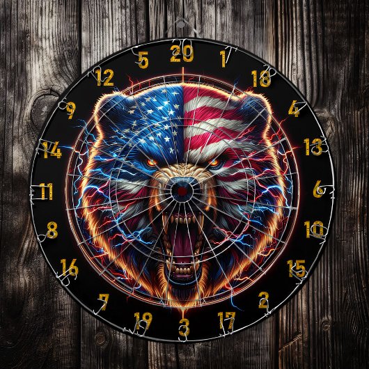 ローイングベアーオブアメリカンプライド ダーツボード