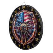 ローイングベアーオブアメリカンプライド ダーツボード (正面右)