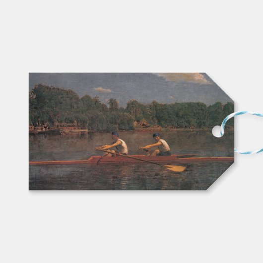 ローイングボートレース ギフトタグ (正面(横))