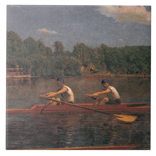 ローイングボートレース タイル (正面)