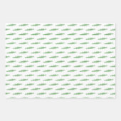 ローイングローワーズクルーのチームウォータースポーツレッドグランブルー ラッピングペーパーシート (正面2)