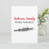 ローイングローワーズクルーのチームウォータースポーツ 招待状 (スタンド正面)