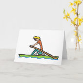 ローイング カード (黄色い花)