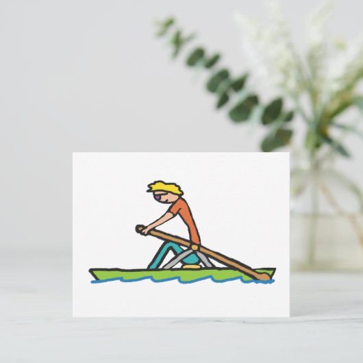 ローイング ポストカード (スタンド正面)