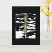 ローイング・メン カード (黄色い花)