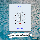 ローイングcoxは私のスポーツに従う ポストカード