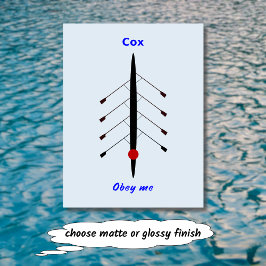 ローイングcoxは私のスポーツに従う ポストカード