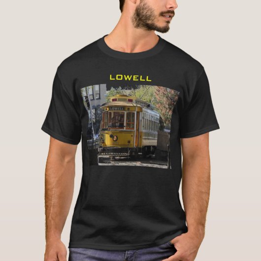 ローウェルのトロリー Tシャツ (正面)