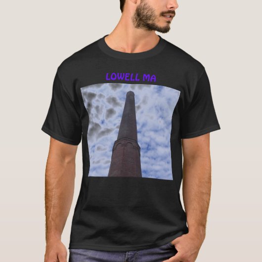 ローウェルの煙突 Tシャツ (正面)