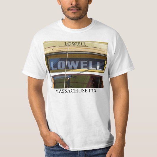 ローウェル, マサチューセッツ州 Tシャツ (正面)