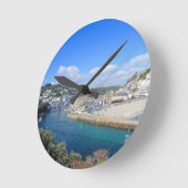 ローウォールクロック ラウンド壁時計 (傾斜)