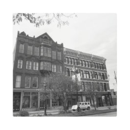 ローエル・マサチューセッツ中央通りポスター メタルプリント