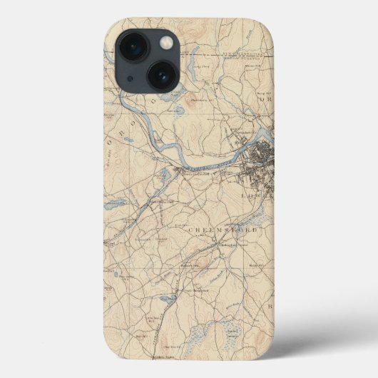 ローエル、マサチューセッツ Case-Mate iPhoneケース (裏面)