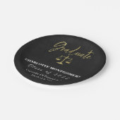 ローエレガントスクール卒業 ペーパープレート (アングル)