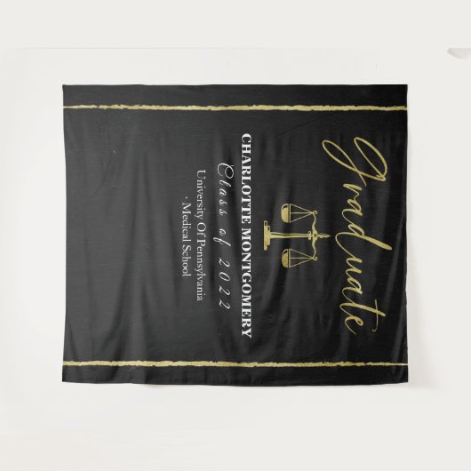 ローエレガントル・スクールのパーティー背景 タペストリー (正面(横))