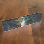 ローオピウチ雲複合銀河系宇宙 デスクネームプレート (側面)