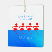 ローカスタマイズグ・クラブ・クルー・クリスマス セラミックオーナメント (左)