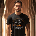 ローカスタムスクール卒業オレンジブラック Tシャツ<br><div class="desc">2024年カスタムの卒業生にオレンジタイポグラフィを付けたブラックロースクール卒業Tシャツ。大学カスタマイズの記念はかりで測弁護士のパーソナライズされた卒業年と共に。</div>