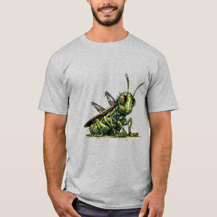 ローカストアートデザインTシャツベクトル Tシャツ