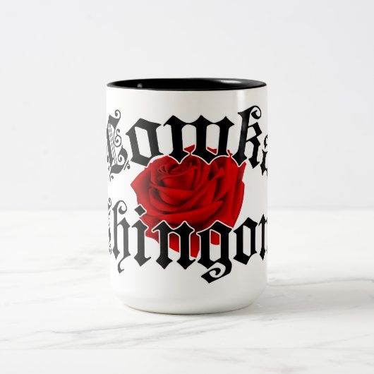 ローカチョンゴナコーヒーティーマグ ツートーンマグカップ (中央)