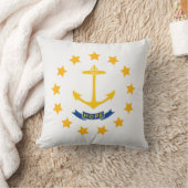 ローカッコいいドアイランド州 クッション (ブランケット)