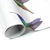 ローカラフルポリのハミングバード ラッピングペーパー (ロールコーナー)