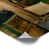 ローカラフルマ建物 ポスター (角)