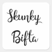 ローカルおもしろいジョージニューキャッスルオンティーンことわざ スクエアシール (正面)