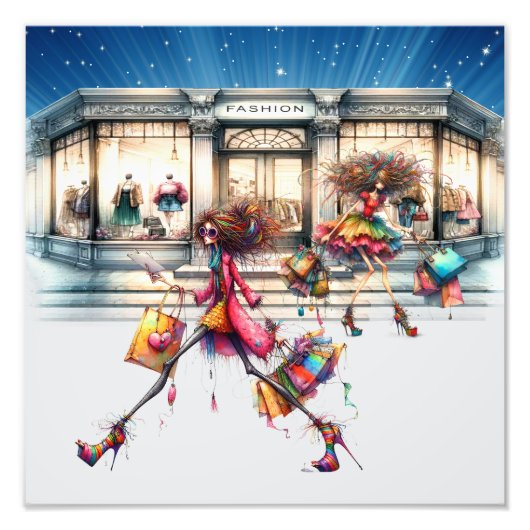 ローカルでショッピング フォトプリント (正面)