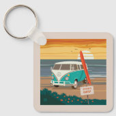 ローカルのみ | VW Surf Van キーホルダー (正面)
