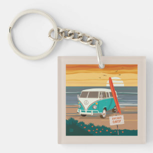 ローカルのみ VW Surf Van キーホルダー