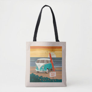 ローカルのみ VW Surf Van トートバッグ