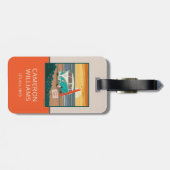 ローカルのみ | VW Surf Van ラゲッジタグ (裏面横)