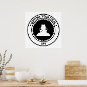 ローカルのスパイをサポート ポスター (キッチン)