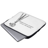 ローカルのランチャーノートパソコンのケースをサポート ラップトップスリーブ (正面下部)